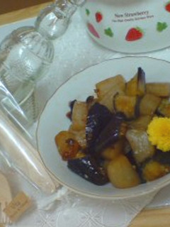 白と紫の甘辛煮-レシピのメイン写真