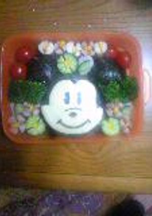 ミッキーマウス弁当-レシピのメイン写真
