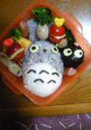 トトロ弁当-レシピのメイン写真