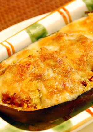 ひき肉とトマトの茄子グラタン-レシピのメイン写真
