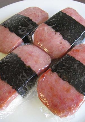 SPAM おむすび-レシピのメイン写真