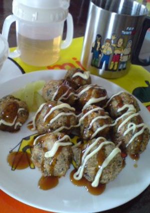 おからで見た目はたこ焼きっぽいやつ-レシピのメイン写真