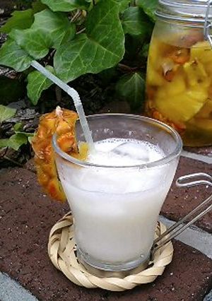 ☆パイン漬け de サワードリンク☆-レシピのメイン写真