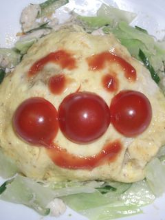 アンパンマンキャラオムライス-レシピのメイン写真
