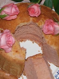 ローズヒップティーのシフォンケーキ♪-レシピのメイン写真