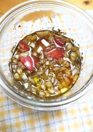 トマトだれ-レシピのメイン写真