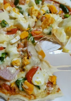 ★市販のマルゲリータを豪華に美味しく‼-レシピのメイン写真