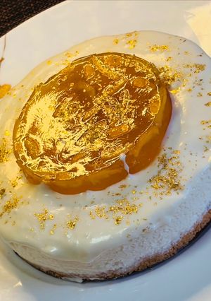 レモンゼリーの レアチーズケーキ-レシピのメイン写真