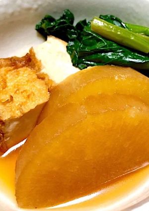 厚揚げと大根の煮物-レシピのメイン写真
