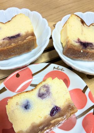 ブルーベリーのベイクドチーズケーキ🫐-レシピのメイン写真