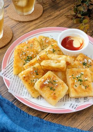 コンソメチーズのやみつきハッシュドポテト-レシピのメイン写真