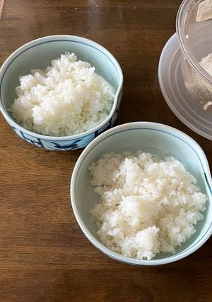 ごはんの炊き方 レンジで1合-レシピのメイン写真