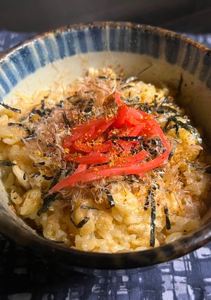 揚げ玉刻み海苔たまごかけごはん-レシピのメイン写真