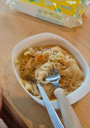 【幼児食】野菜あんかけうどん/そうめん-レシピのメイン写真