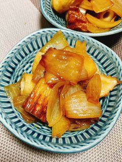 新玉ねぎのシンプル炒め-レシピのメイン写真