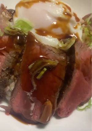お家で簡単ローストビーフで丼-レシピのメイン写真