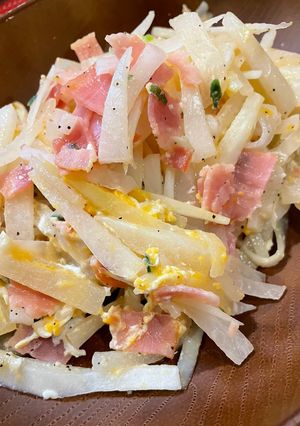 簡単！美味しい！大根炒め-レシピのメイン写真