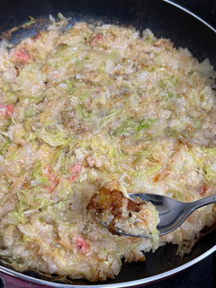 簡単 美味しい 鍋キューブでもんじゃ焼き-レシピのメイン写真