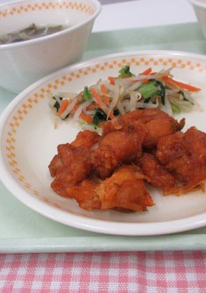 【学校給食】ヤンニョムチキン-レシピのメイン写真
