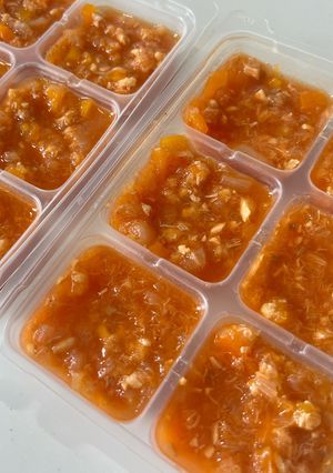 【離乳食後期】鯛とトマトのおかず-レシピのメイン写真