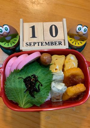 高二長女　お弁当(おむすび15)-レシピのメイン写真