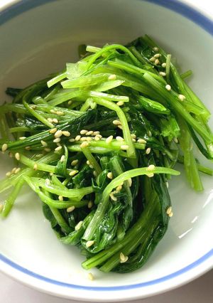 【野菜ソムリエ】京壬生菜のシンプルナムル-レシピのメイン写真