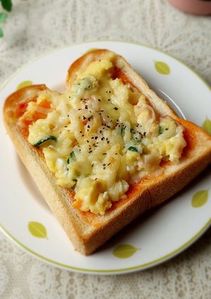 ポテトサラダリメイク☆チーズトースト-レシピのメイン写真
