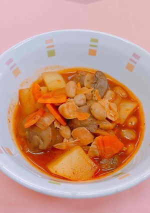 チキンビーンズ☆給食メニュー-レシピのメイン写真