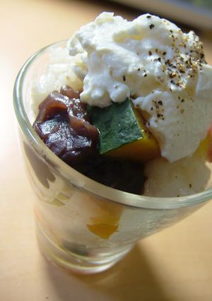 野菜と果物のご飯パフェ-レシピのメイン写真