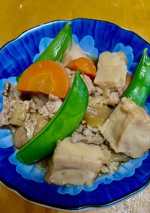 肉じゃが風厚揚げ煮物♪-レシピのメイン写真