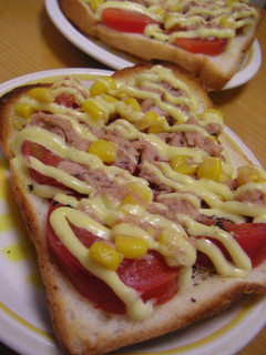 シーチキンPlus×トマトdeトースト-レシピのメイン写真