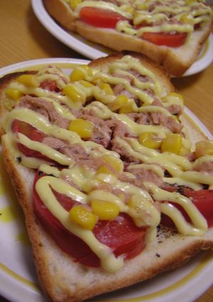 シーチキンPｌus×トマトｄｅトースト-レシピのメイン写真