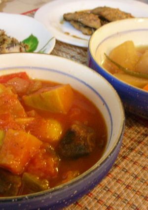 簡単。ラタトゥイユ（野菜のトマト煮込み）-レシピのメイン写真