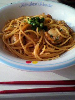 ベビーホタテの和風パスタ(^u^*)-レシピのメイン写真