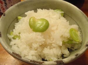 超簡単！色がきれいなそらまめごはん-レシピのメイン写真