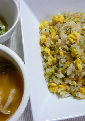 しらすとキャベツのあっさり炒飯-レシピのメイン写真