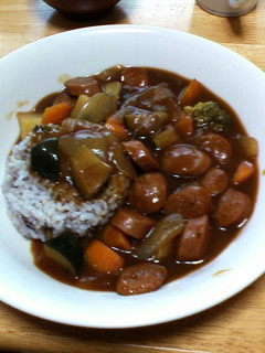 夏野菜とソーセージのカレー-レシピのメイン写真