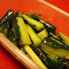 รูปของ ～お弁当に作り置き～きゅうりの甘酢漬け