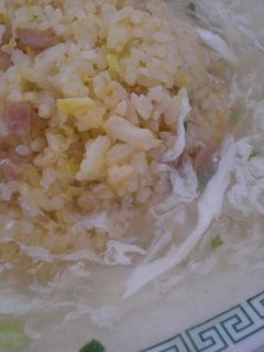 *卵1個であんかけ炒飯*-レシピのメイン写真
