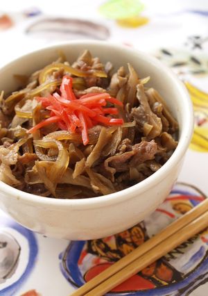 レンジで簡単！つゆだく豚丼-レシピのメイン写真