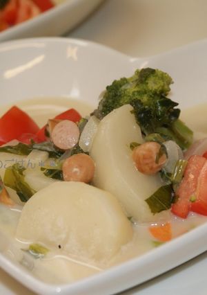 ＊＊カブの野菜コンソメスープ＊＊-レシピのメイン写真