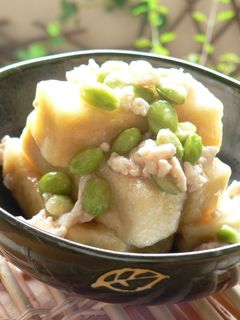 ♦ 高野豆腐の揚げ煮~ガラスープ味 ♦-レシピのメイン写真