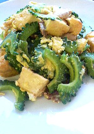 厚揚げで作る旨味♪ゴーヤチャンプル★-レシピのメイン写真