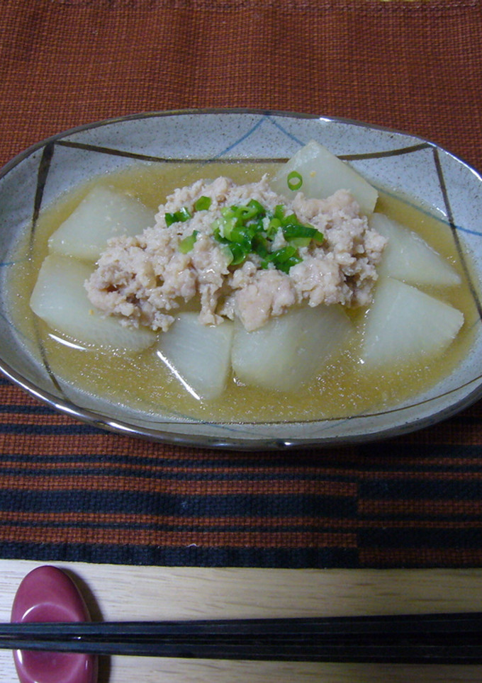 ✿ほんわか✿大根のそぼろ煮-レシピのメイン写真