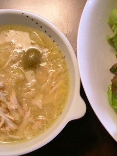 キャベツとチキンのスープ-レシピのメイン写真