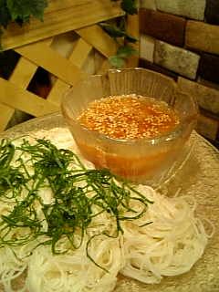 ツナキムチそうめん-レシピのメイン写真