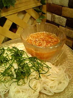 ツナキムチそうめん-レシピのメイン写真