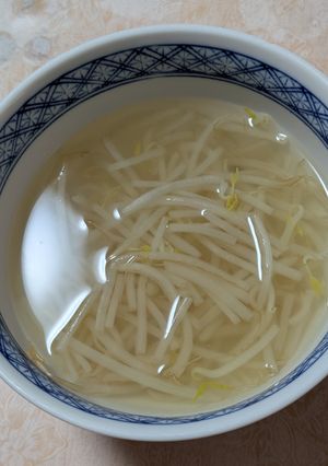 簡単★韓国風もやしのスープ-レシピのメイン写真