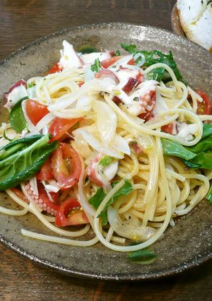 蛸のパスタ-レシピのメイン写真