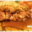 鶏肉のみょうがジンジャーソース